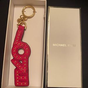 Michael Kors keychain charm.